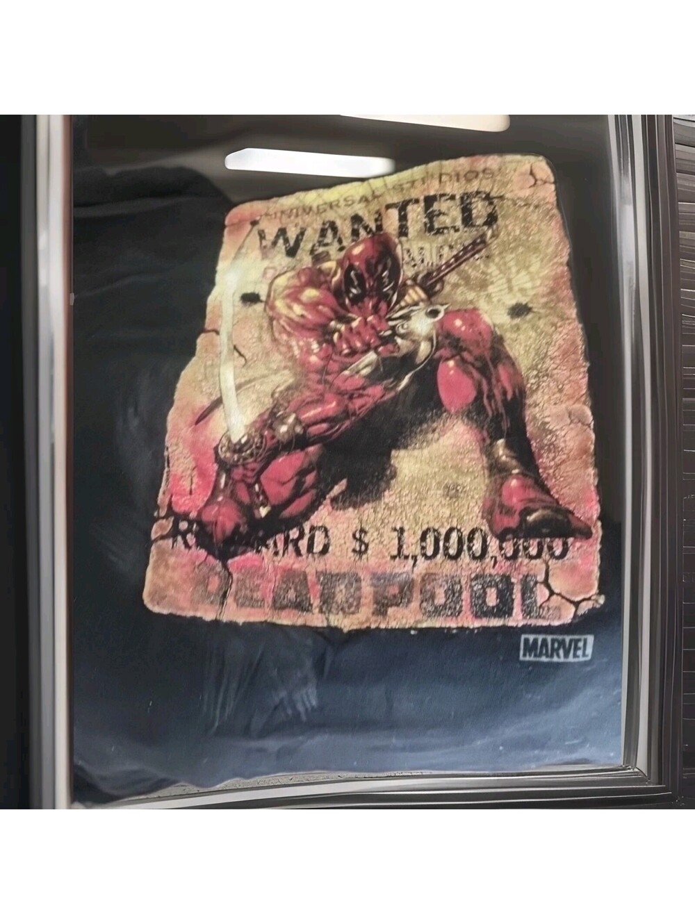 Deadpool Universal Studios Parks Marvel Deadpool Raglan Shirt Size XXL